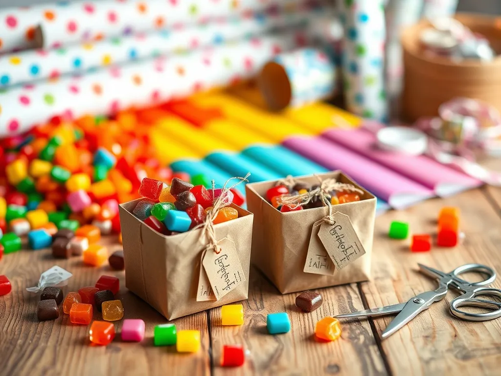 Jak zapakować cukierki do przedszkola?
