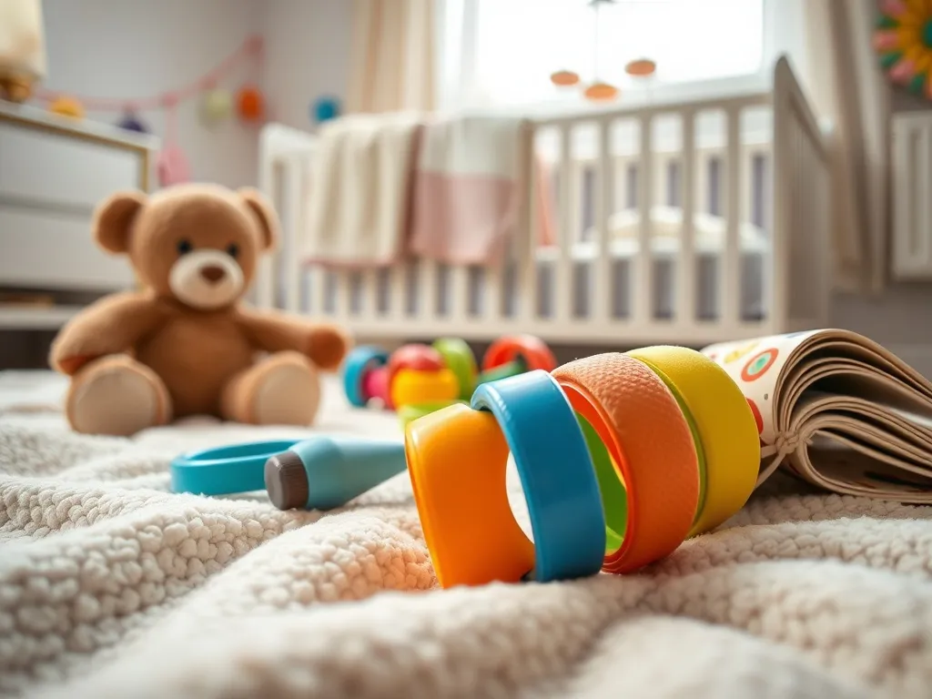 Kiedy dziecko chwyta zabawki?