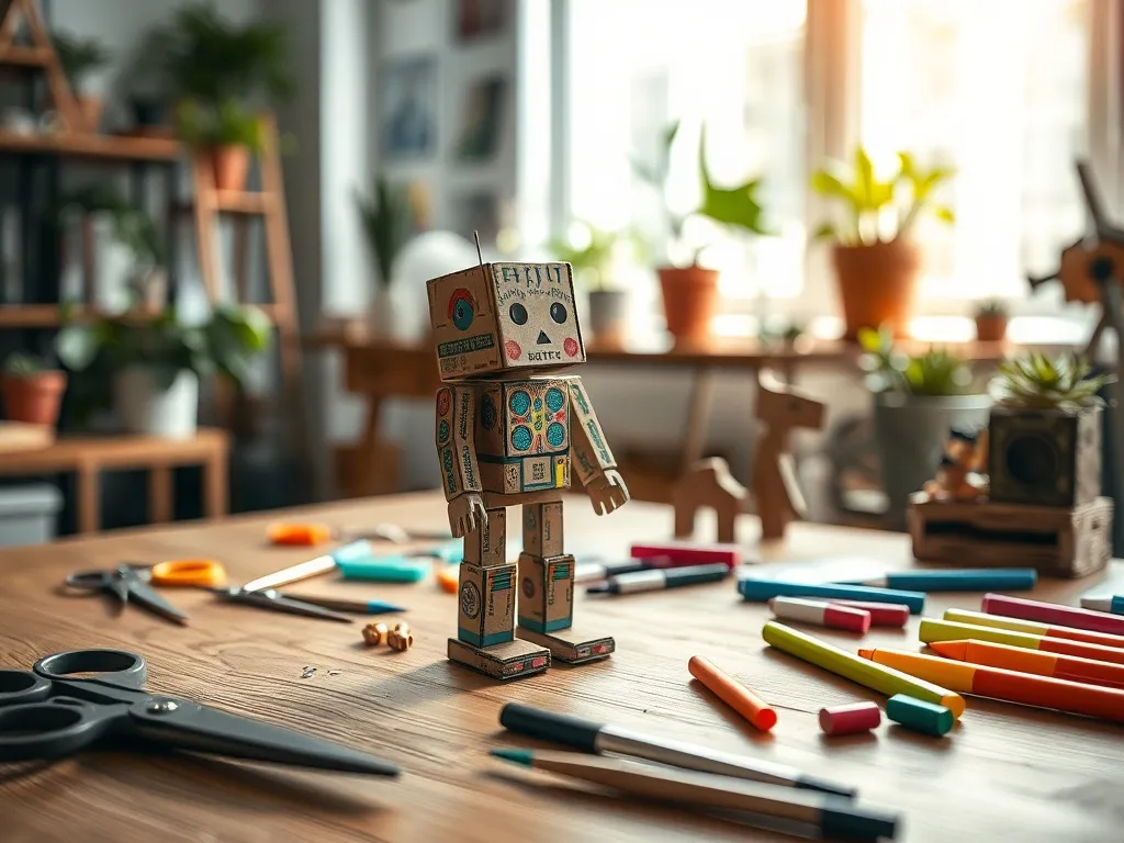 Zabawki z kartonu – jak zrobić?