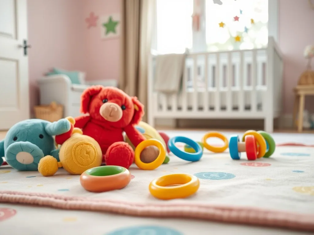 Jakie zabawki dla 4 miesięcznego dziecka?