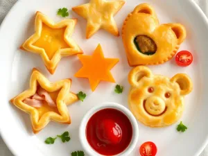 Pomysł: kolacja z ciasta francuskiego dla dzieci